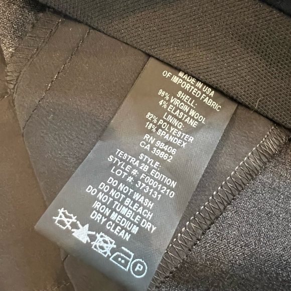 Theory Testra 2B Wool Trousers - Picture 13 of 14